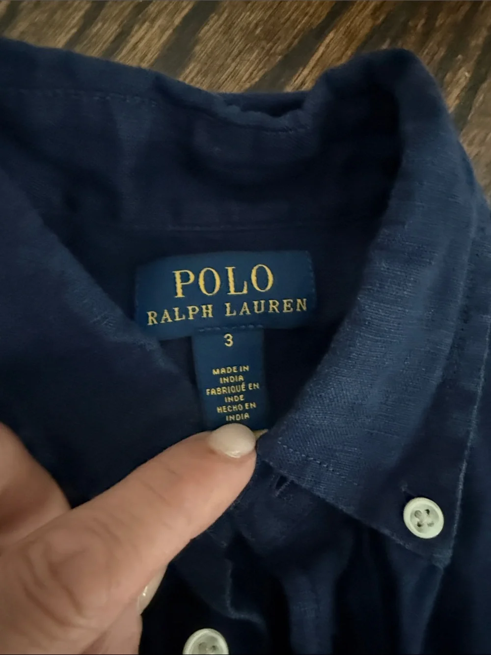 Ralph Lauren Toddler Button Down Shirts 3T